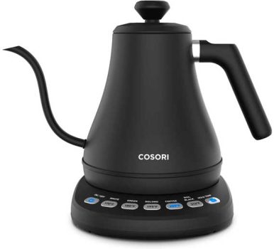 COSORI Electric Gooseneck Kettle with 5 Temperature Control Presets