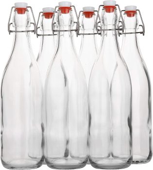 AYL Flip Top Glass Bottles