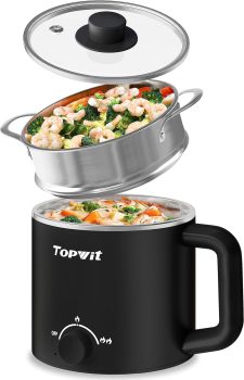 Topwit Hot Pot Electric with Steamer